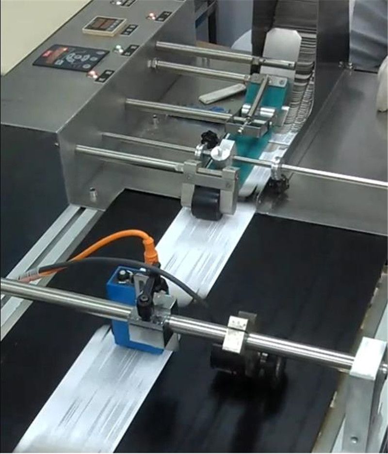 Coding and Marking Machine with Flat Belt Conveyer